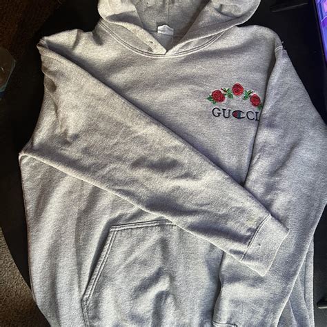 faux gucci hoodie|Gucci x champion hoodie real.